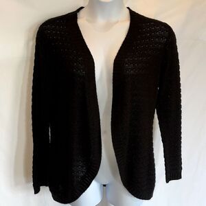 Rebecca Malone open knit cardigan size Large